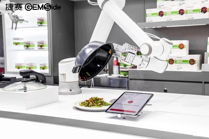 捷赛炒菜机器人及全系产品亮相AWE2024(图6)