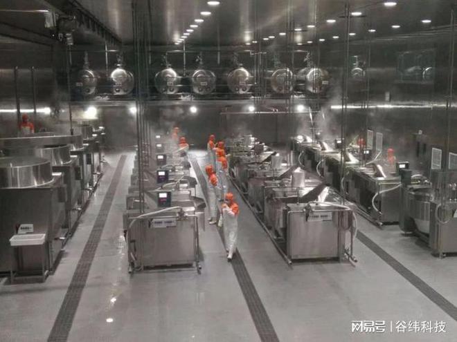 一个完整的中央厨房所需的设备结构中央厨房的食品加工机械设备(图5)
