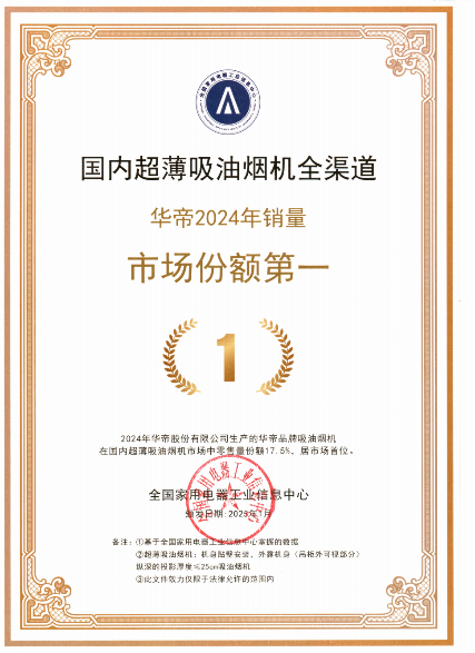 华帝超薄烟机：以“三好”标准重塑厨房健康美学新范式(图2)