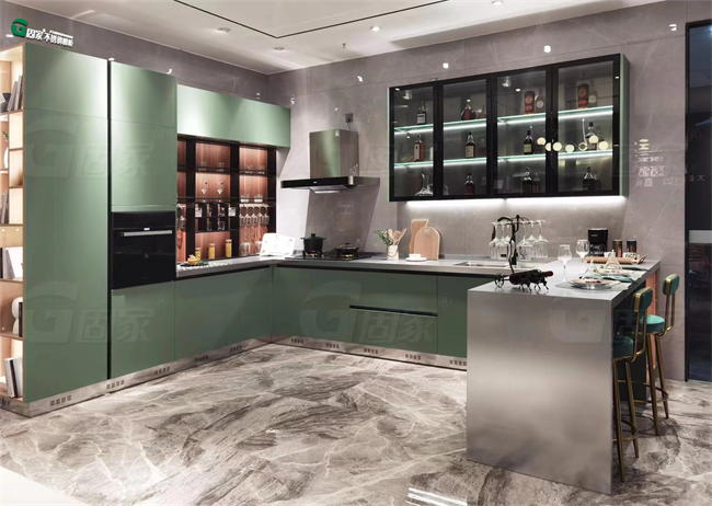 荣耀时刻固家不锈钢橱柜荣获“中品榜”2024不锈钢定制十大品牌(图8)