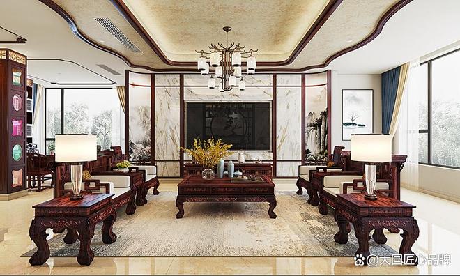 红木整装十大品牌权威推荐：从设计到交付的全流程品质标杆盘点(图6)