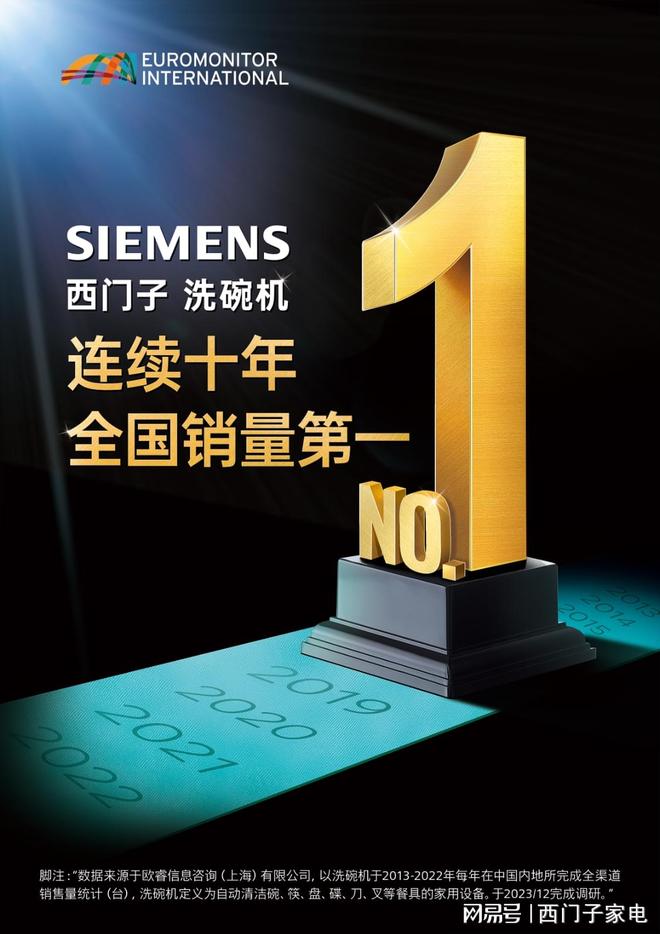 西门子洗碗机携iTurbo科技将亮相2024AWE连获十年销冠再拓新高