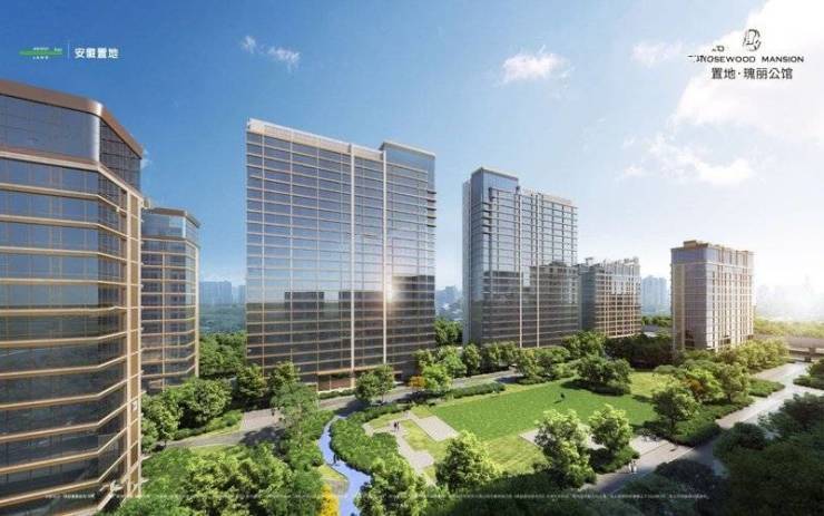 包河区置地瑰丽公馆售楼部：合肥住宅王炸登场改写合肥人居认知