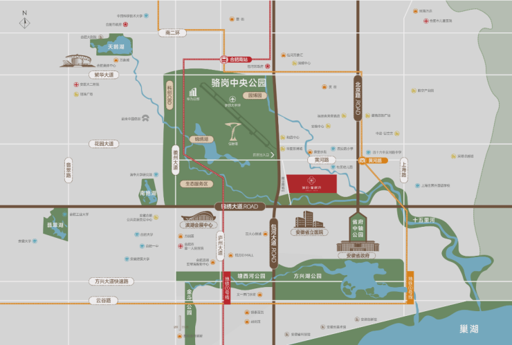 合肥琥珀星樾湾营销中心电话号码(图1)