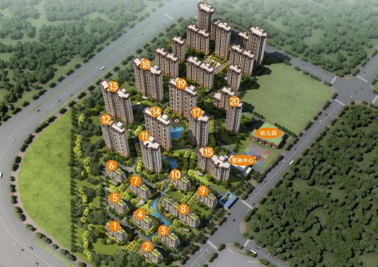 郑州新房买哪里好？郑州城发和府_城发和府区位板块分析-楼盘位置-认证电话(图2)