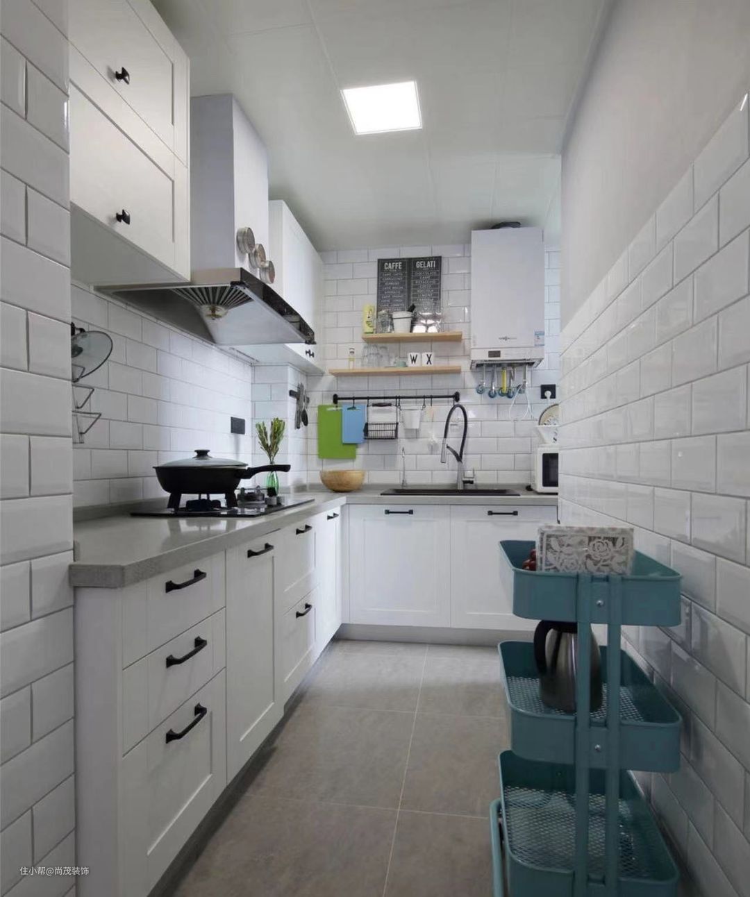 厨房这样设计看着都舒心！(图4)