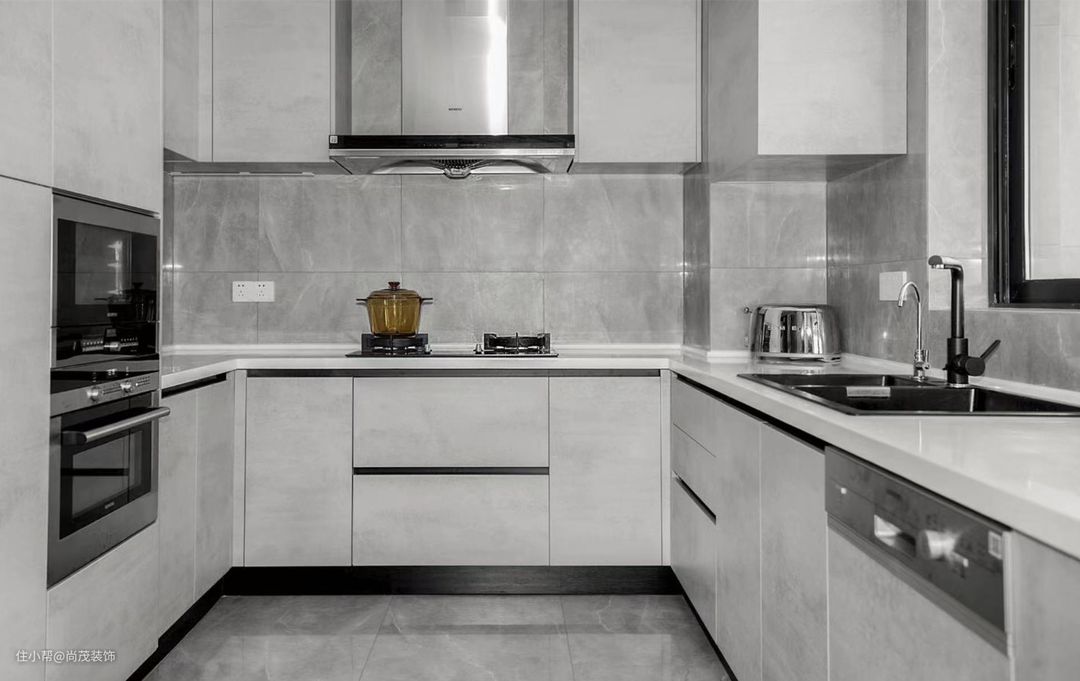 厨房这样设计看着都舒心！(图5)