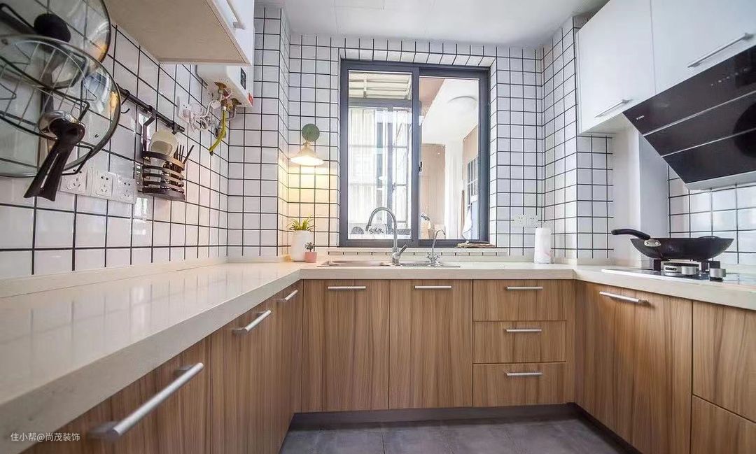 厨房这样设计看着都舒心！(图6)